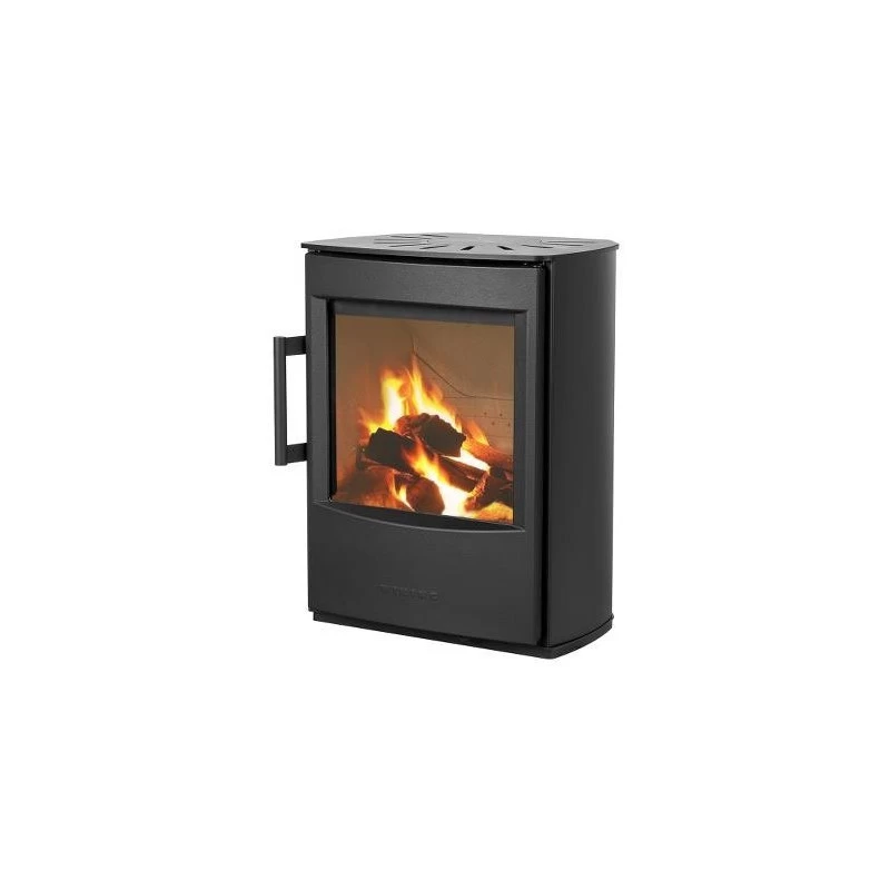 Plieninė krosnelė Wiking Mini 2 ant plintuso