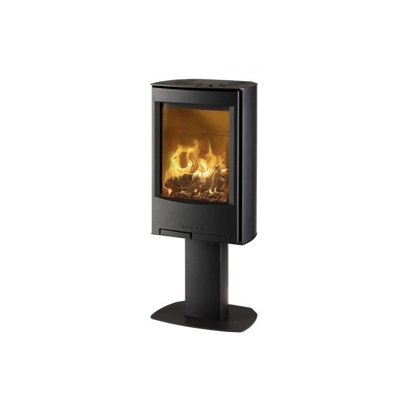Plieninė krosnelė Wiking Miro 2 ant pjedestalo