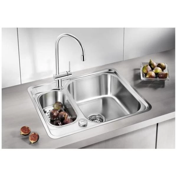 Plieninė plautuvė BLANCO LANTOS 6-IF brushed M.ZUB. M.AF