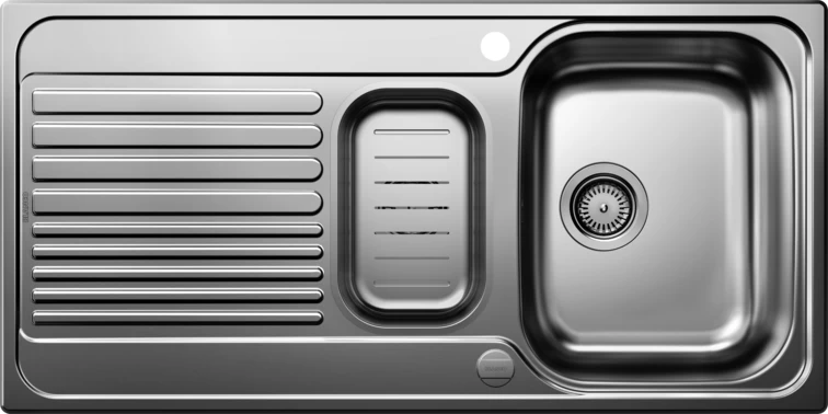 Plieninė plautuvė BLANCO TIPO II 6 S RV SST NATURAL M.AZUB M.AF