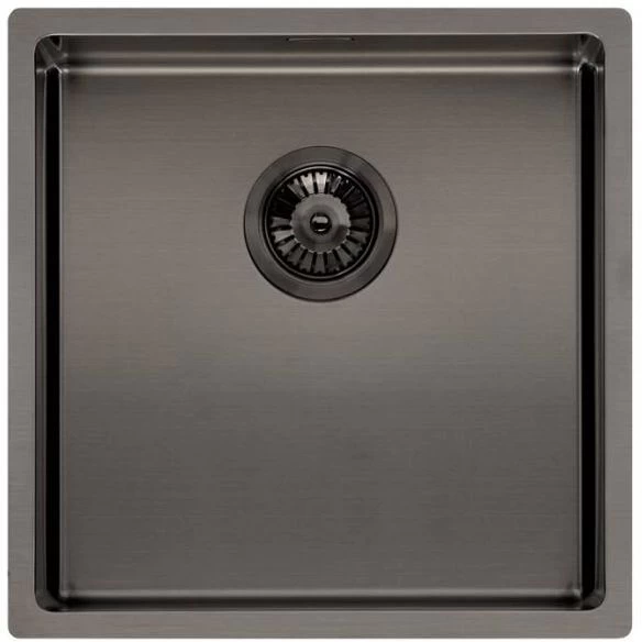 Plieninė plautuvė Reginox Miami 40X40 gun metal