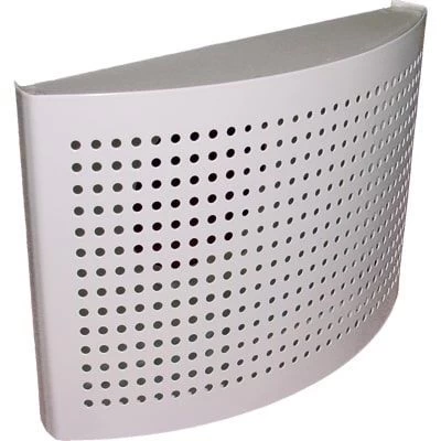Plieninis dekoratyvinis tolimo metimo oro tiekimo difuzorius DTQA D125mm baltas