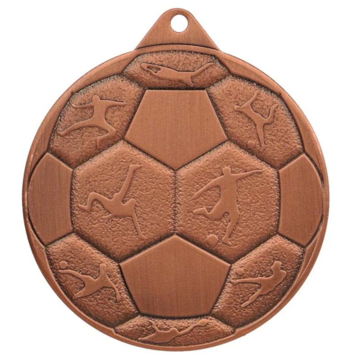 Plieninis Futbolo Medalis Fi 50 Mmc8850/b - Bronza