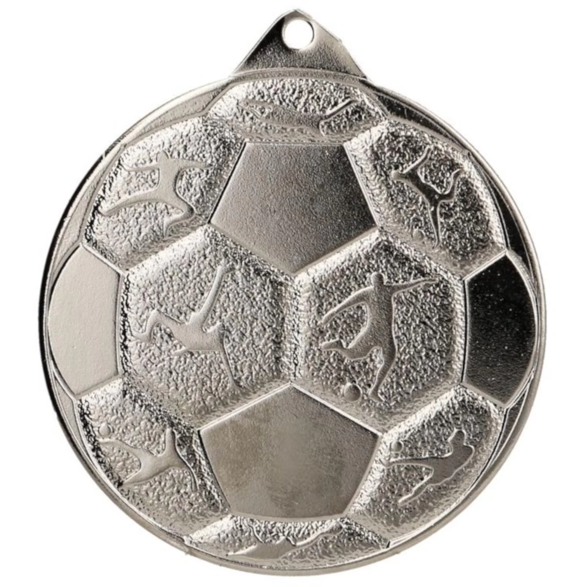 Plieninis Futbolo Medalis Fi 50 Mmc8850/s - Sidabrinis