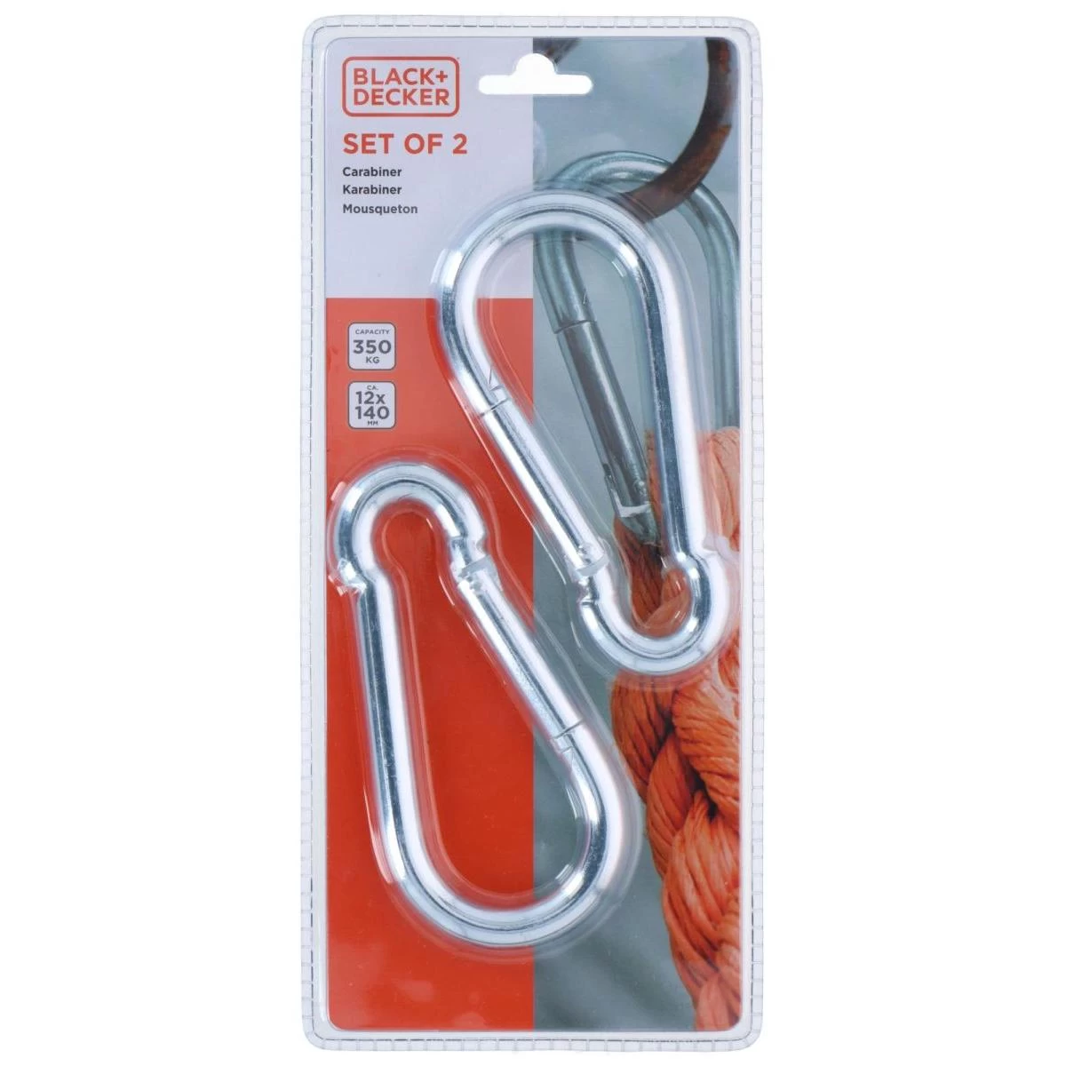 Plieninis Kablys 2vnt. Black + Decker