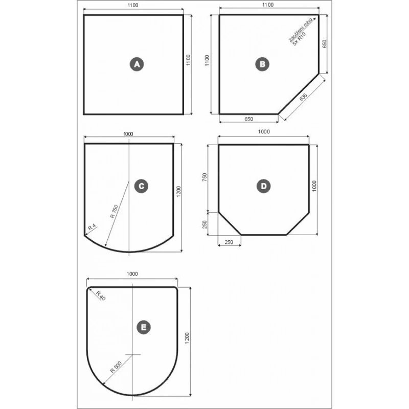Plieninis padas Romotop krosnelėms, 2 mm storio