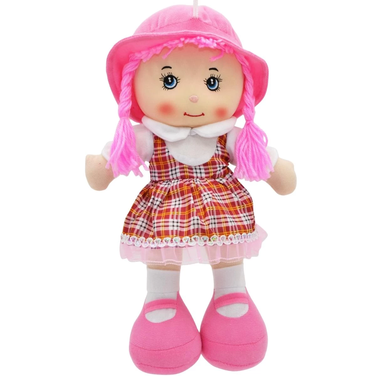 Pliušinė Skudurinė Lėlė Su Garsu