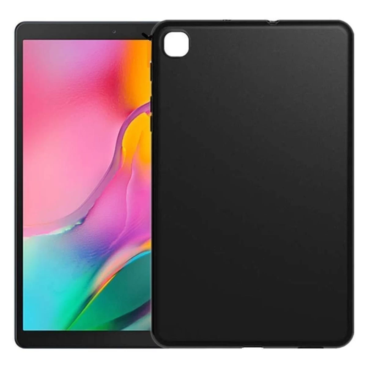 Plonas Galinio Dangtelio Dėklas, Skirtas Planšetiniam Kompiuteriui samsung Galaxy Tab S8+ (tab S8 Plus), Juodas Plonas Galinio Dangtelio Dėklas, Skirtas Planšetiniam Kompiuteriui samsung Galaxy Tab S8+ (tab S8 Plus), Juodas
