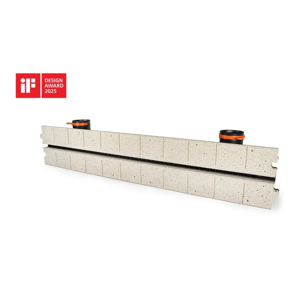 Plyšinis priglaistomas difuzorius Ergovent LINEO PRO-1000/75 Profile Puzzle