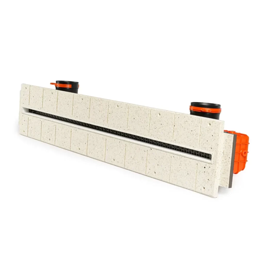 Plyšinis priglaistomas difuzorius Ergovent LINEO PRO-1000/75 Single Profile