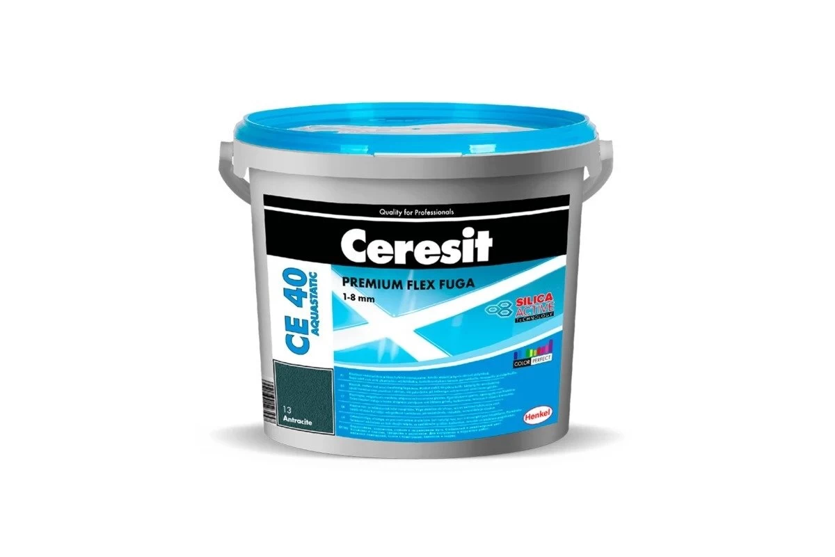 PLYTELIŲ SIŪLIŲ GLAISTAS CERESIT CE40 (49 CLINKER) 2KG PLYTELIŲ SIŪLIŲ GLAISTAS CERESIT CE40 (49 CLINKER) 2KG