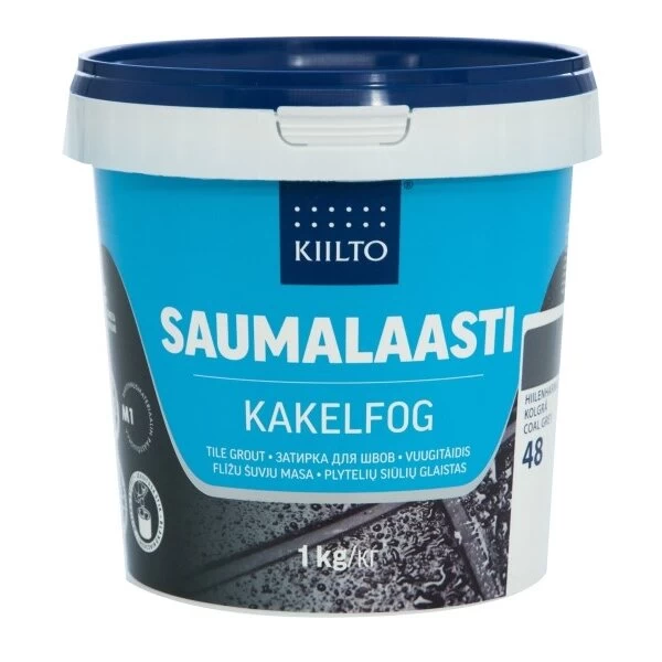 Plytelių tarpų glaistas KIILTO Saumalaasti, 1kg kakavos ruda sp. Plytelių tarpų glaistas KIILTO Saumalaasti, 1kg kakavos ruda sp.