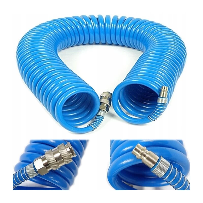 Pneumatinė spiralinė  žarna 15M, MEISTER TOOLS, MS-1015