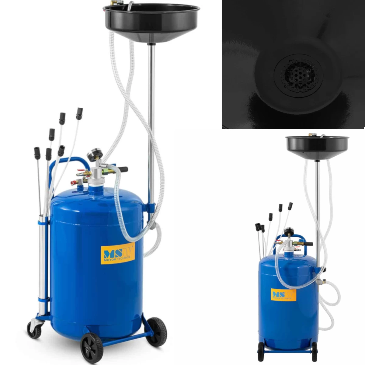 Pneumatinis Alyvos Ekstraktorius 68 L 3 L/min