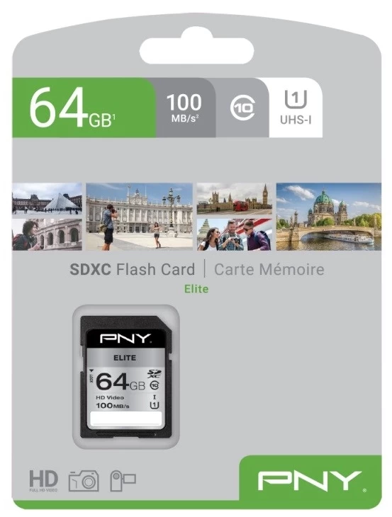 Pny 64 Gb Atminties Kortelė Dokumentacija