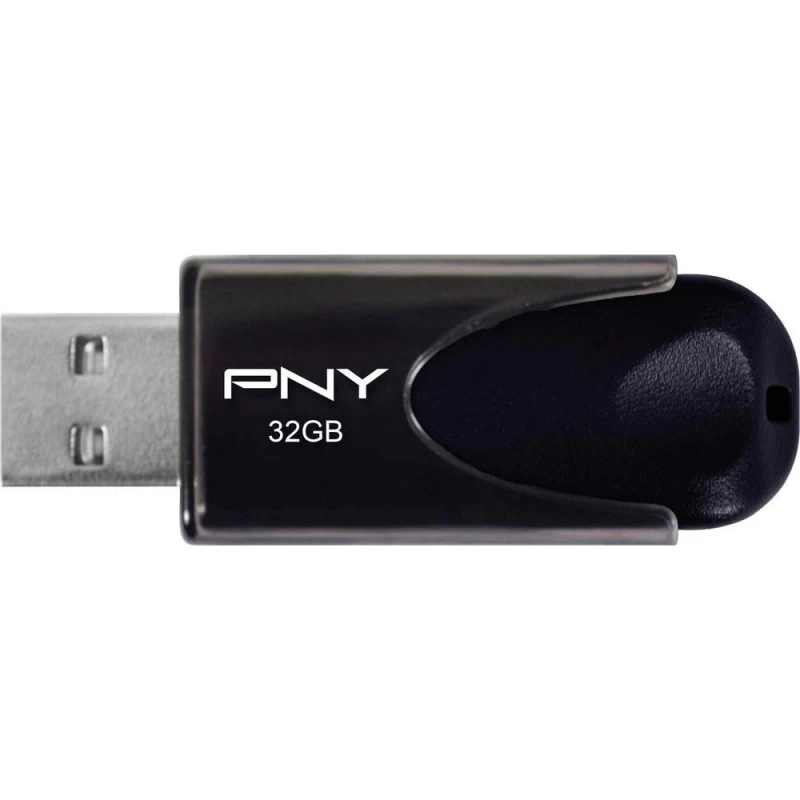 Pny Attaché 4 2.0 32gb Black (32 Gb /usb 2.0 /black )