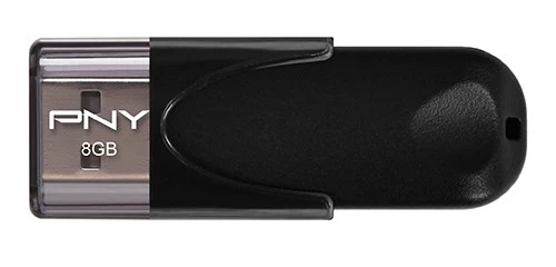 Pny Attache4 8 Gb Black (8 Gb /usb 2.0 /black )