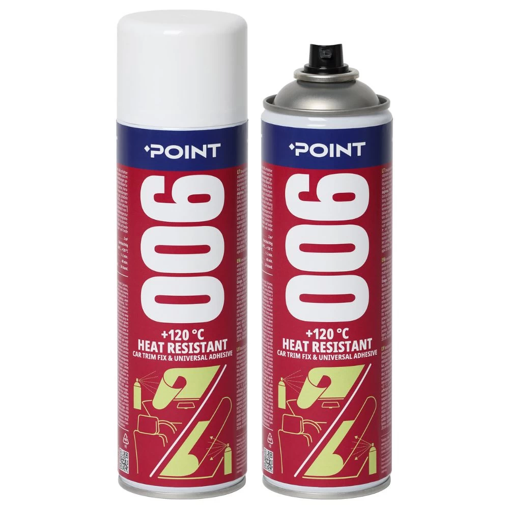 POINT 006 +120 HEAT RESISTANT karščiui atsparūs purškiami klijai