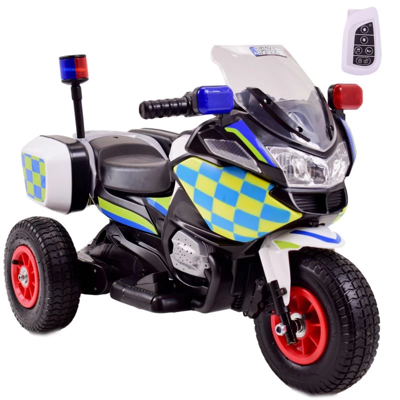 Policijos Motociklas Su Gaidžiu, Pripučiamais Ratais, Garsais, Dviem Varikliais, Nuotolinio Valdymo Pulteliu/a608 Policijos Motociklas Su Gaidžiu, Pripučiamais Ratais, Garsais, Dviem Varikliais, Nuotolinio Valdymo Pulteliu/a608