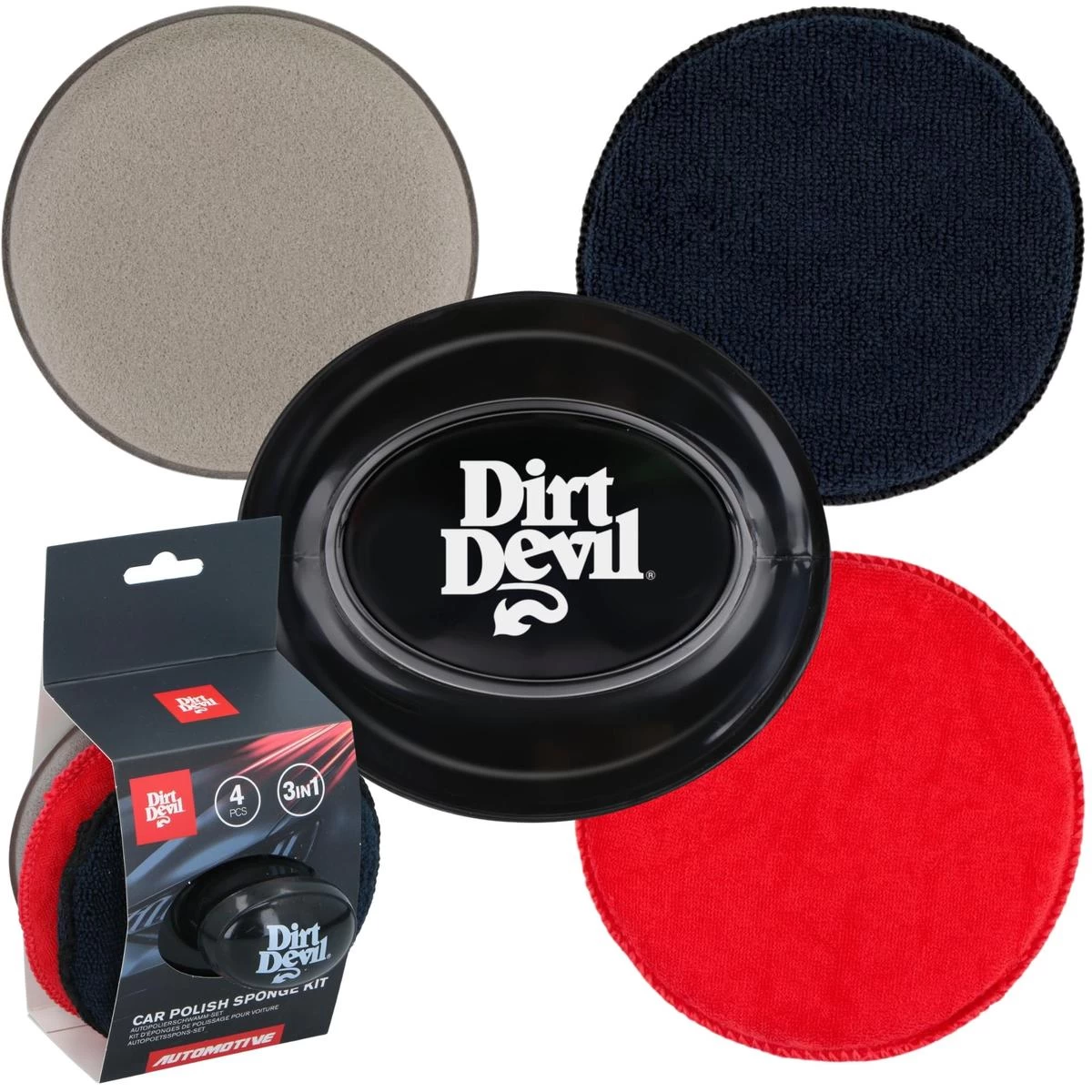 Poliravimo Kempinėlė 12,5 Cm Dirt Devil