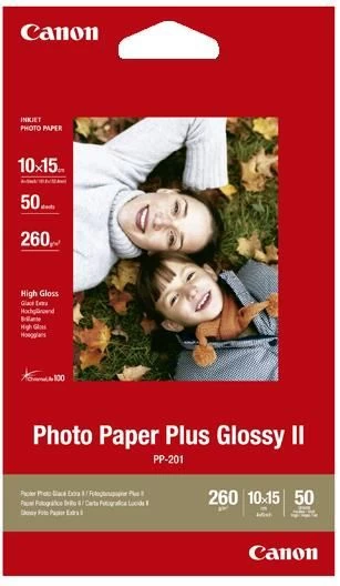 Popierius Canon Plus Ii 260g 10x15 Cm Pp-201 2311b003