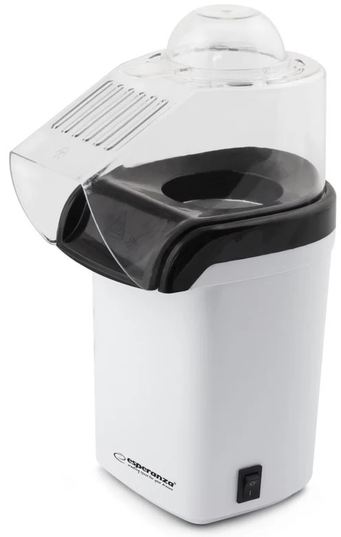 Popkornų Gaminimo Aparatas poof Esperanza White/black Ekp005w
