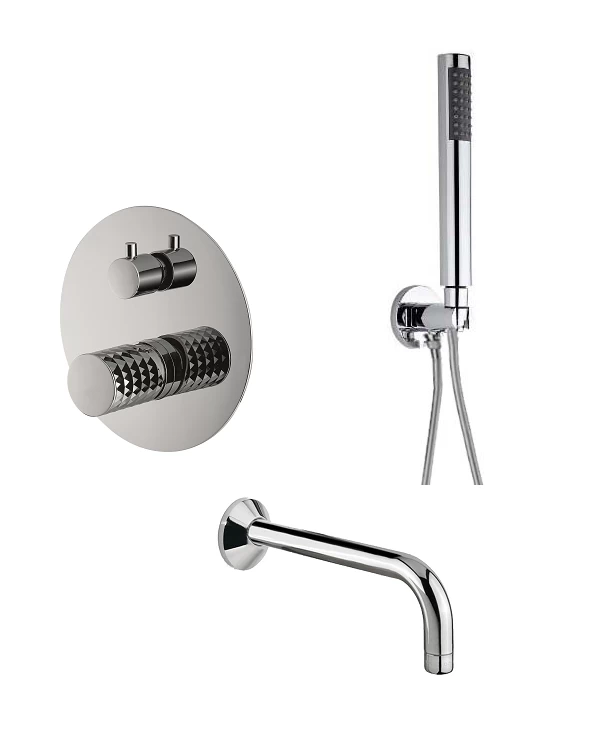 Potinkinė vonios sistema Fiore Xenon Charme, chromas 441CRCR7575/30CR8786/30CR8767