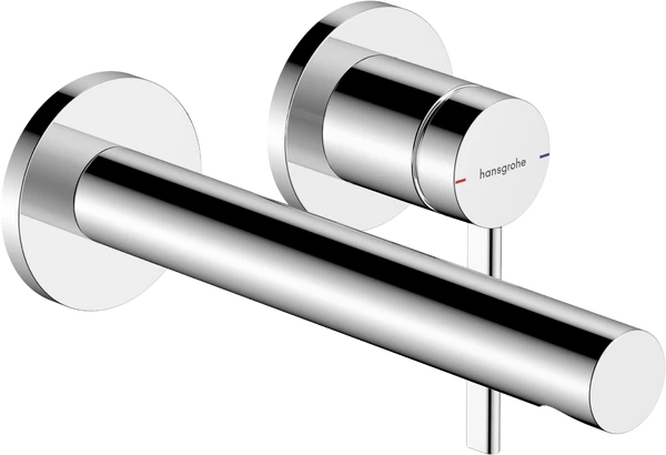 Potinkinis sieninis praustuvo maišytuvas HANSGROHE Zesis S EcoSmart+ su 19.4 cm snapeliu, chromas, 74750000