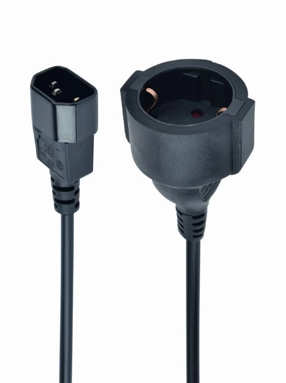 Power Adapter Cord       IEC320 C14-&gt;SCHUKO 15cm