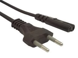 Power Cord (C8) VDE 2pin 1.8m