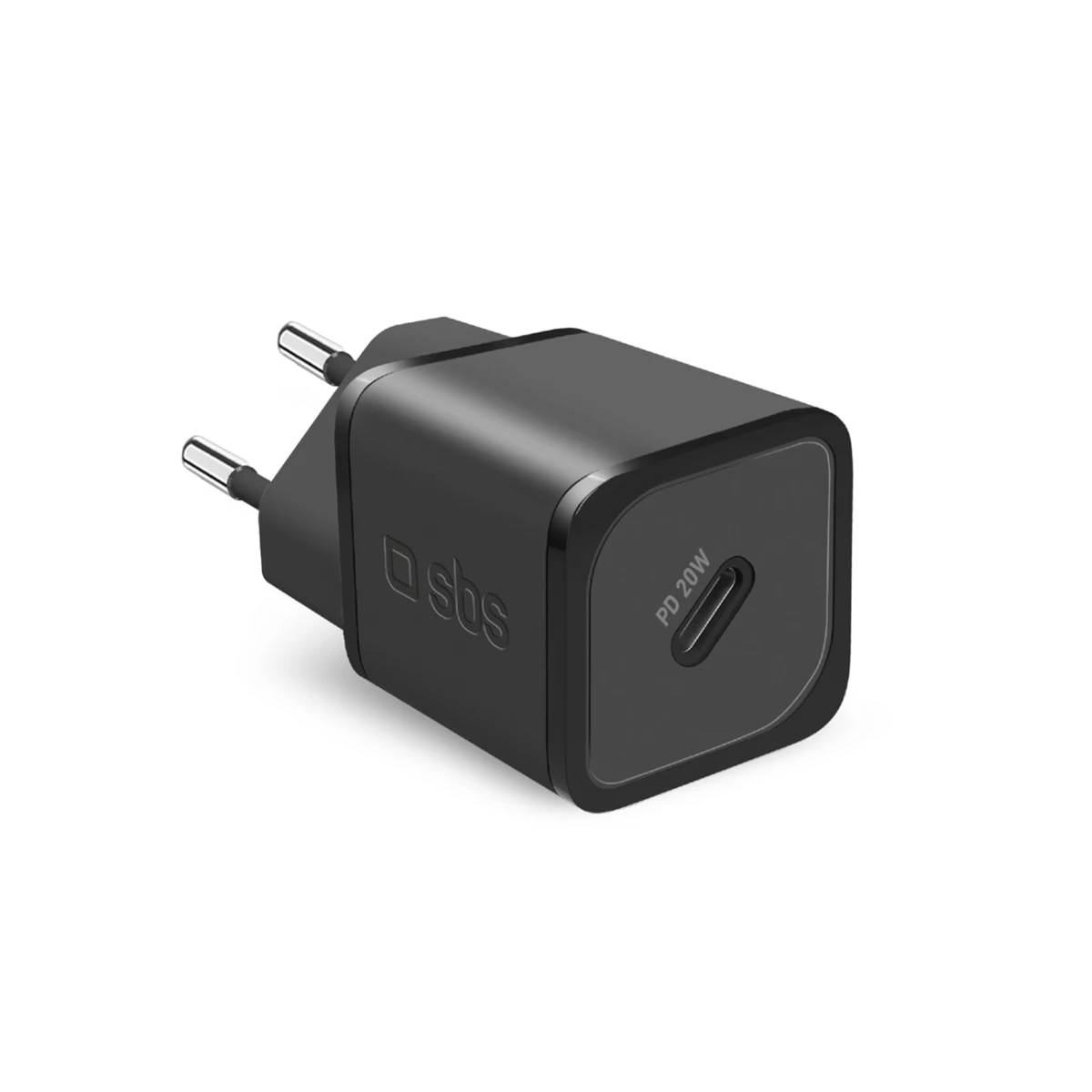 Power Delivery Gan Usb-c 20w Tinklo įkroviklis - Juodas