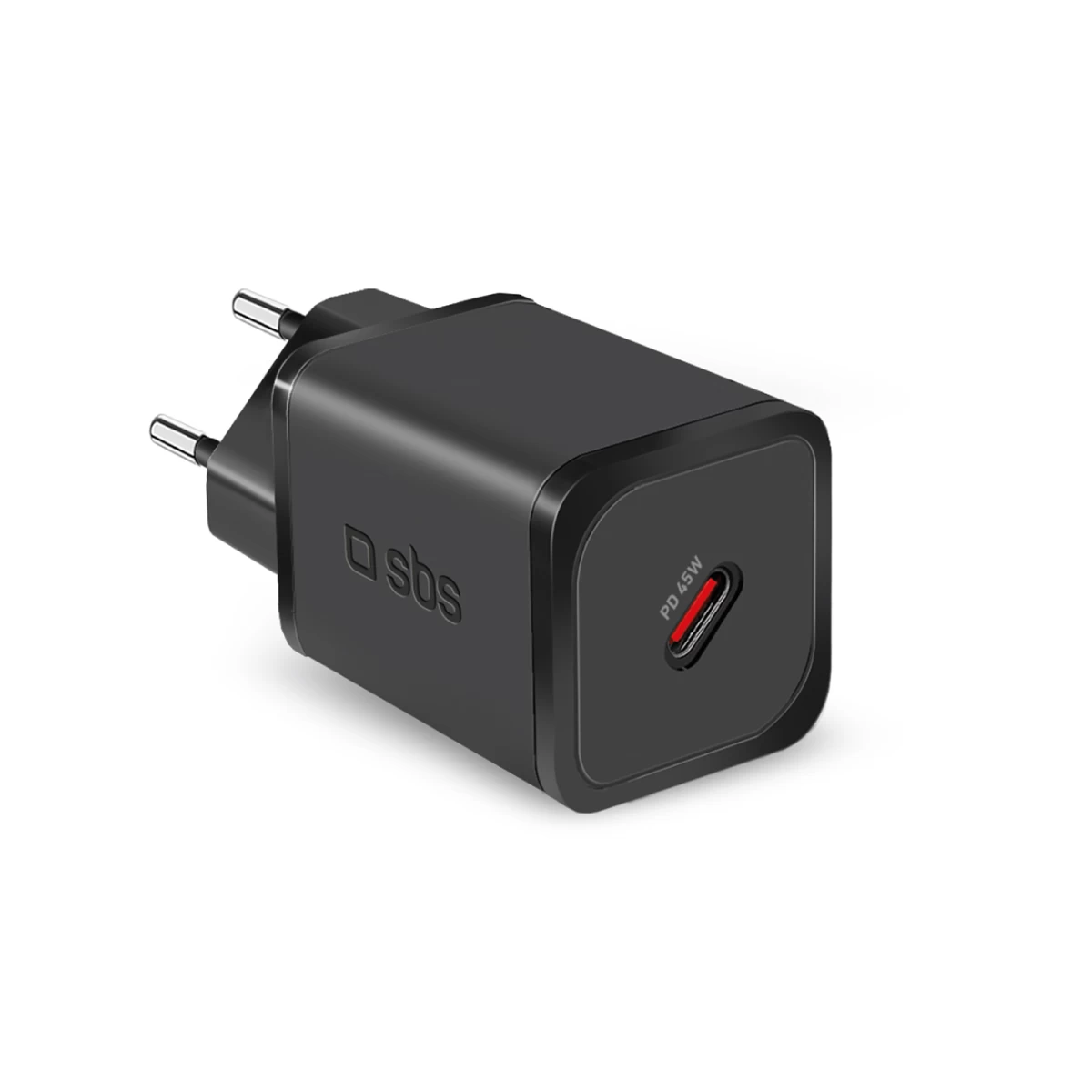 Power Delivery Gan Usb-c 45w Tinklo įkroviklis - Juodas