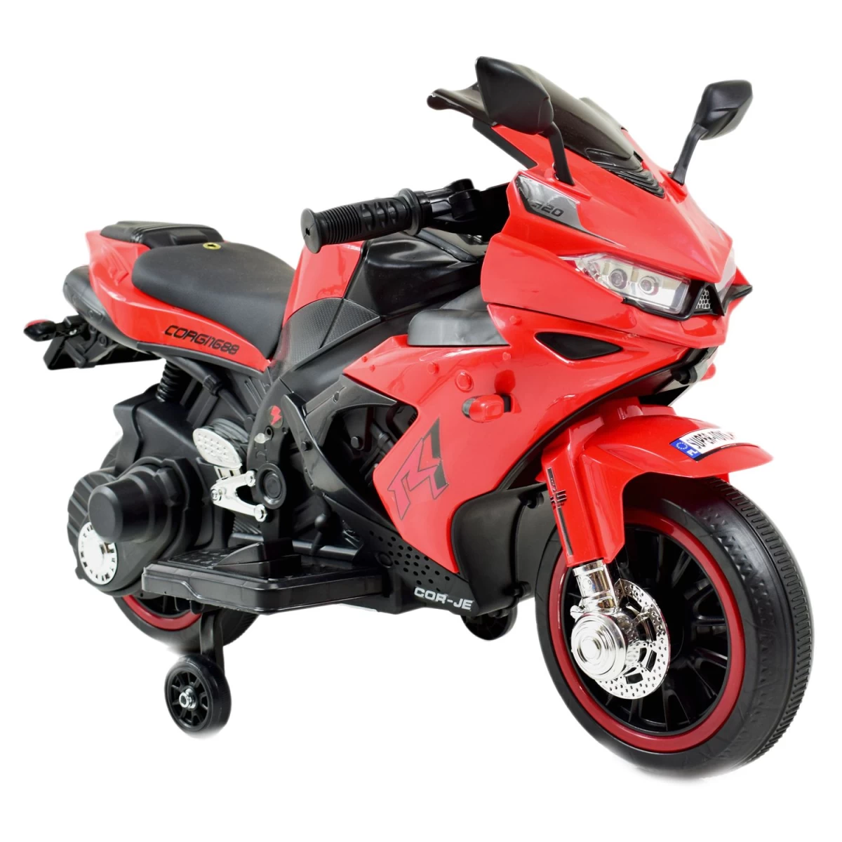 Power Racer 2 Motors - Pirmasis Vaikiškas Motociklas/kr320