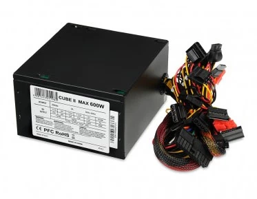 Power supply IBOX CUBE II 600W 12 CM FAN ZIC2600W12CMFA
