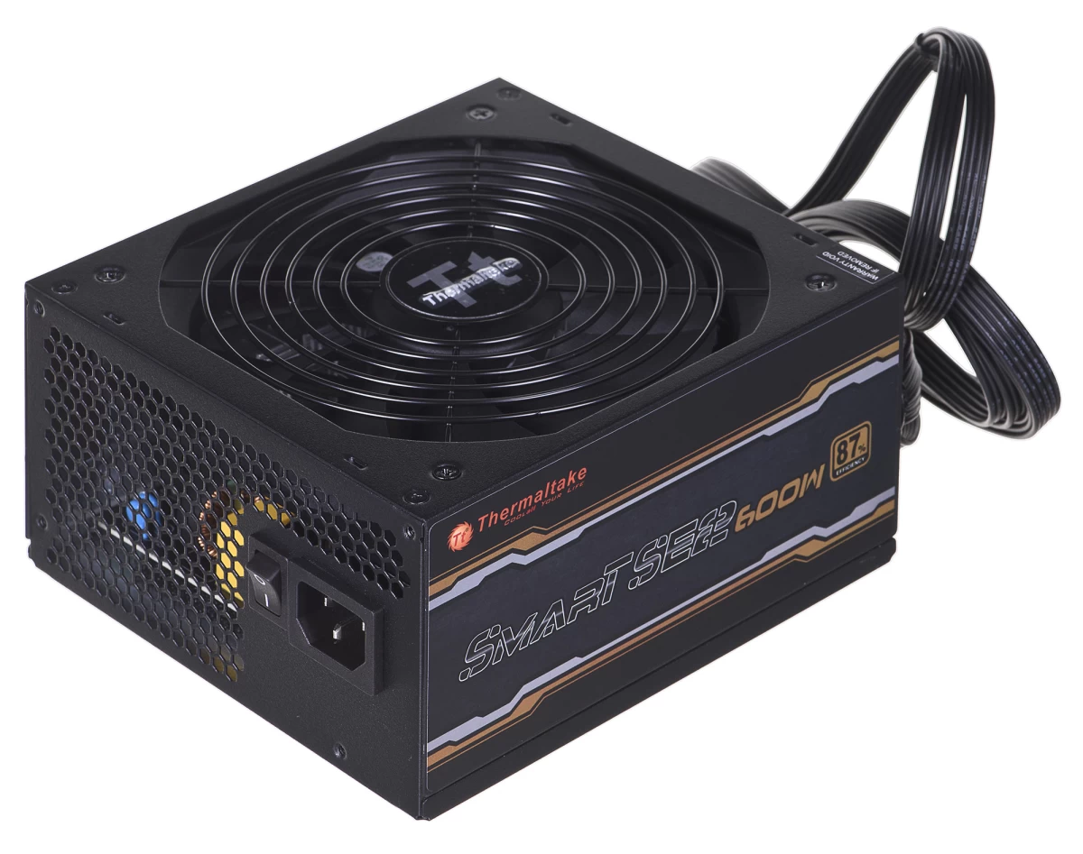 Power supply Thermaltake Smart SE2 600W PS-SPS-0600MNSAWE-1 (600 W; Active; 120 mm)