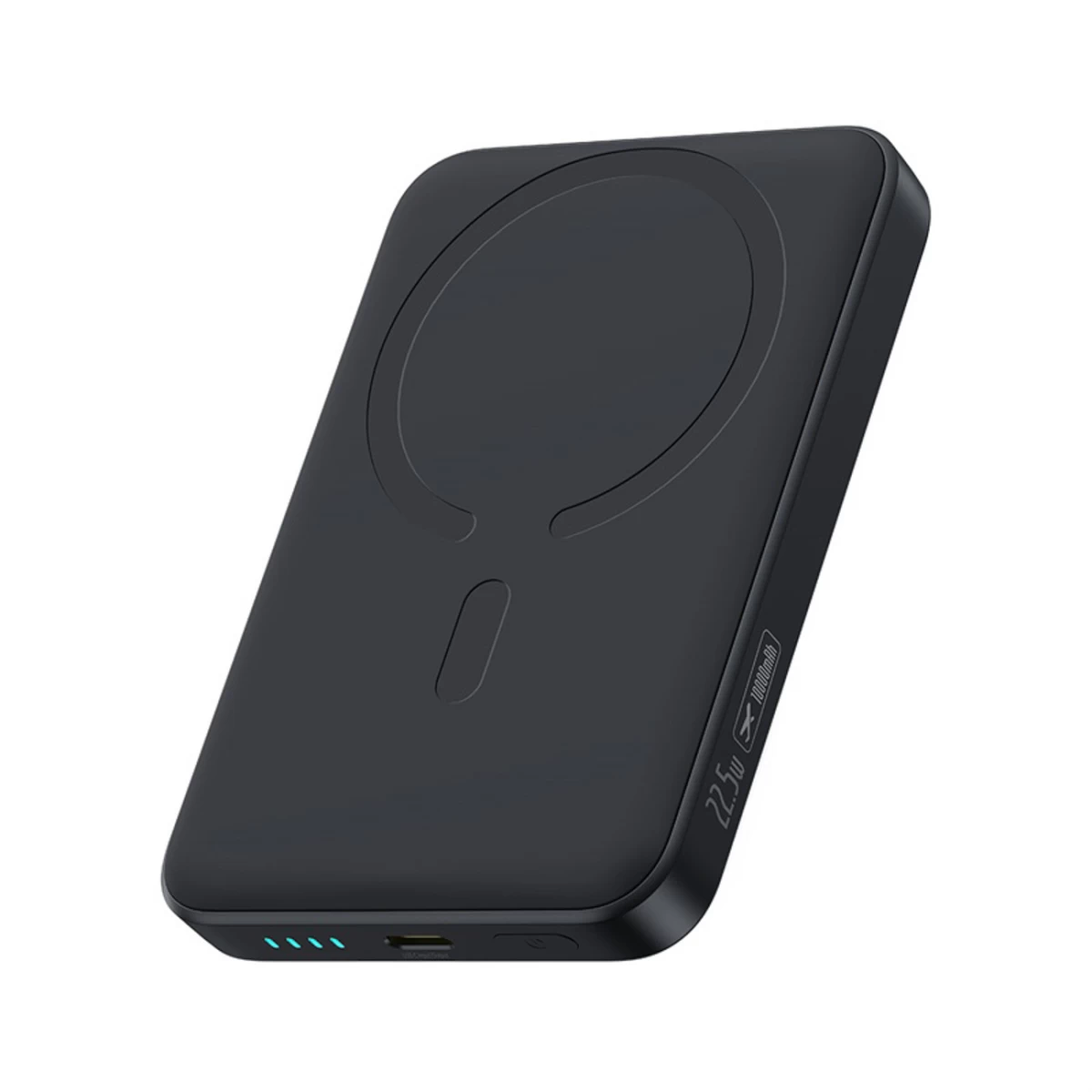 powerbank 10000 Mah 22,5 W Su Usb-c Kabeliu enerfill Fm11 Ultra-mini Magsafe - Juodas