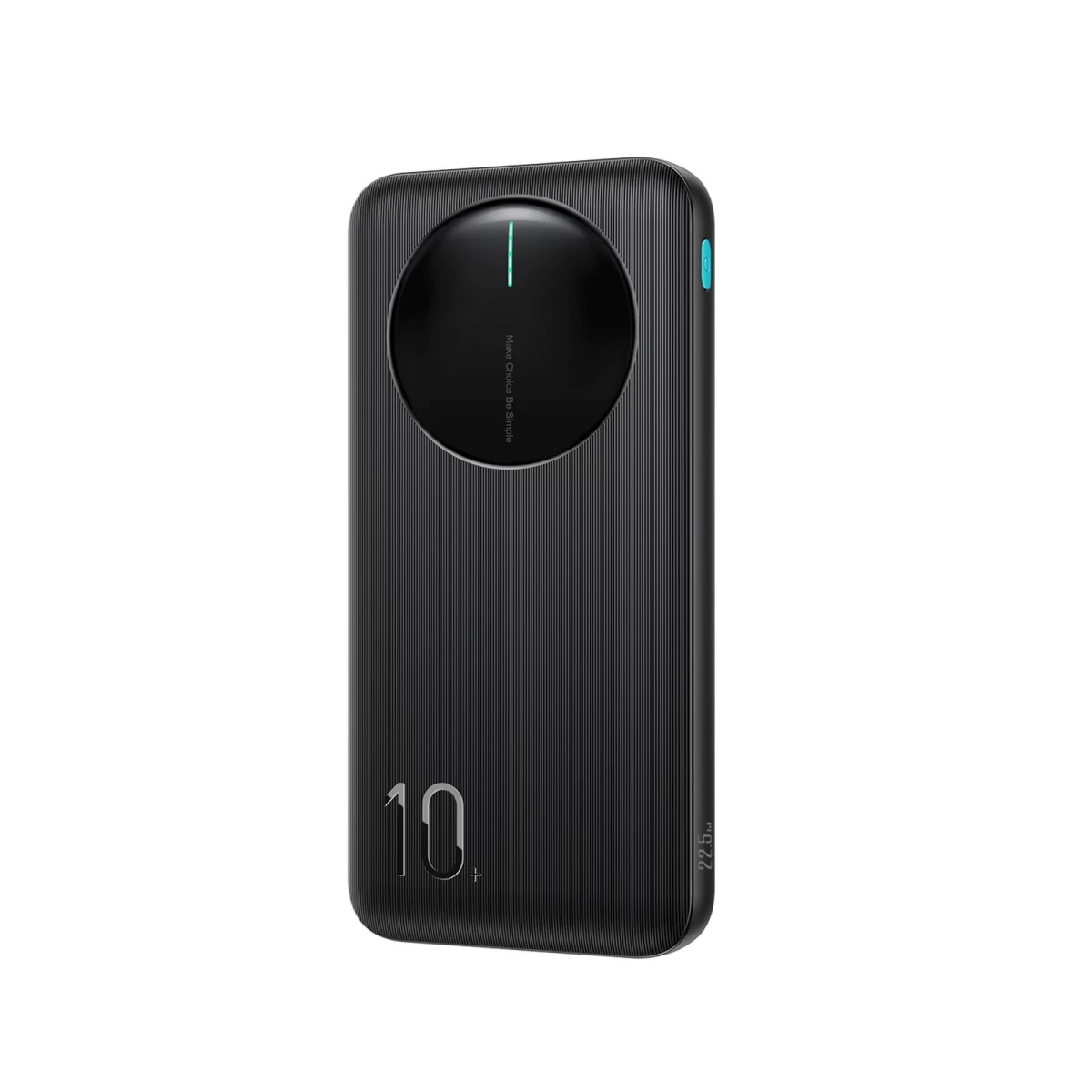 Powerbank 10000 Mah 22,5 W Usb-a Usb-c Su Skaitmeniniu Ekranu - Juodas