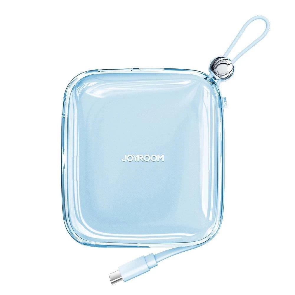 powerbank 10000 Mah Jr-l005 Su iphone Lightning Kabeliu Ir Usb-a Jungtimi, Mėlynos Spalvos