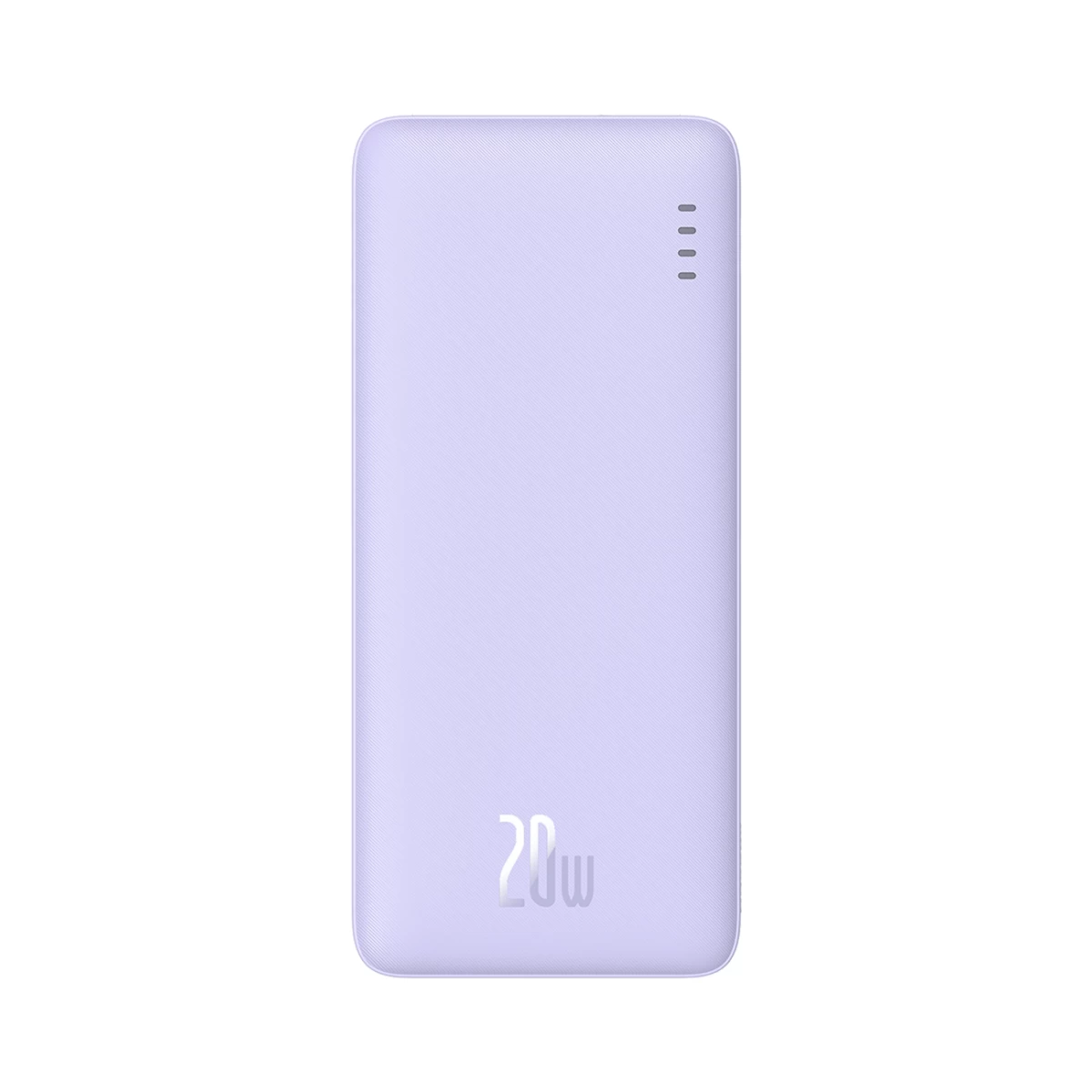 Powerbank 10000mah Airpow Fast Charge 20w - Violetinės Spalvos