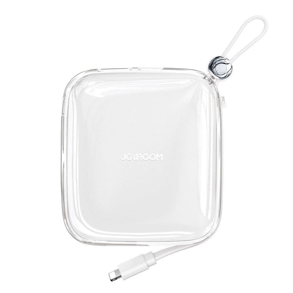 Powerbank 10000mah Jelly Series 22.5w Iphone Lightning Kabelis Baltas