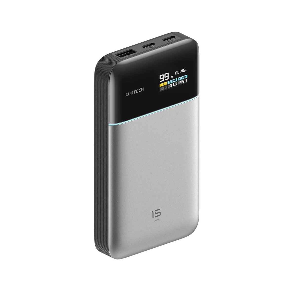 Powerbank 15000mah Usb-a Usb-c 100w - Pilkas