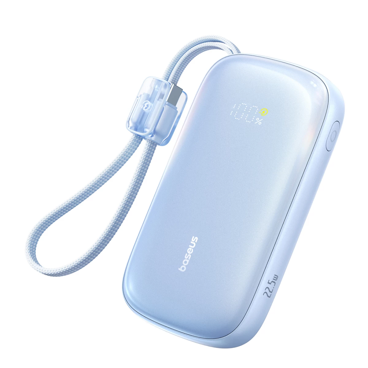 Powerbank 20000 Mah 22,5 W Su Ekranu Ir Laidu enerfill Fc21 Qpow 3 Ultra - Mėlynas