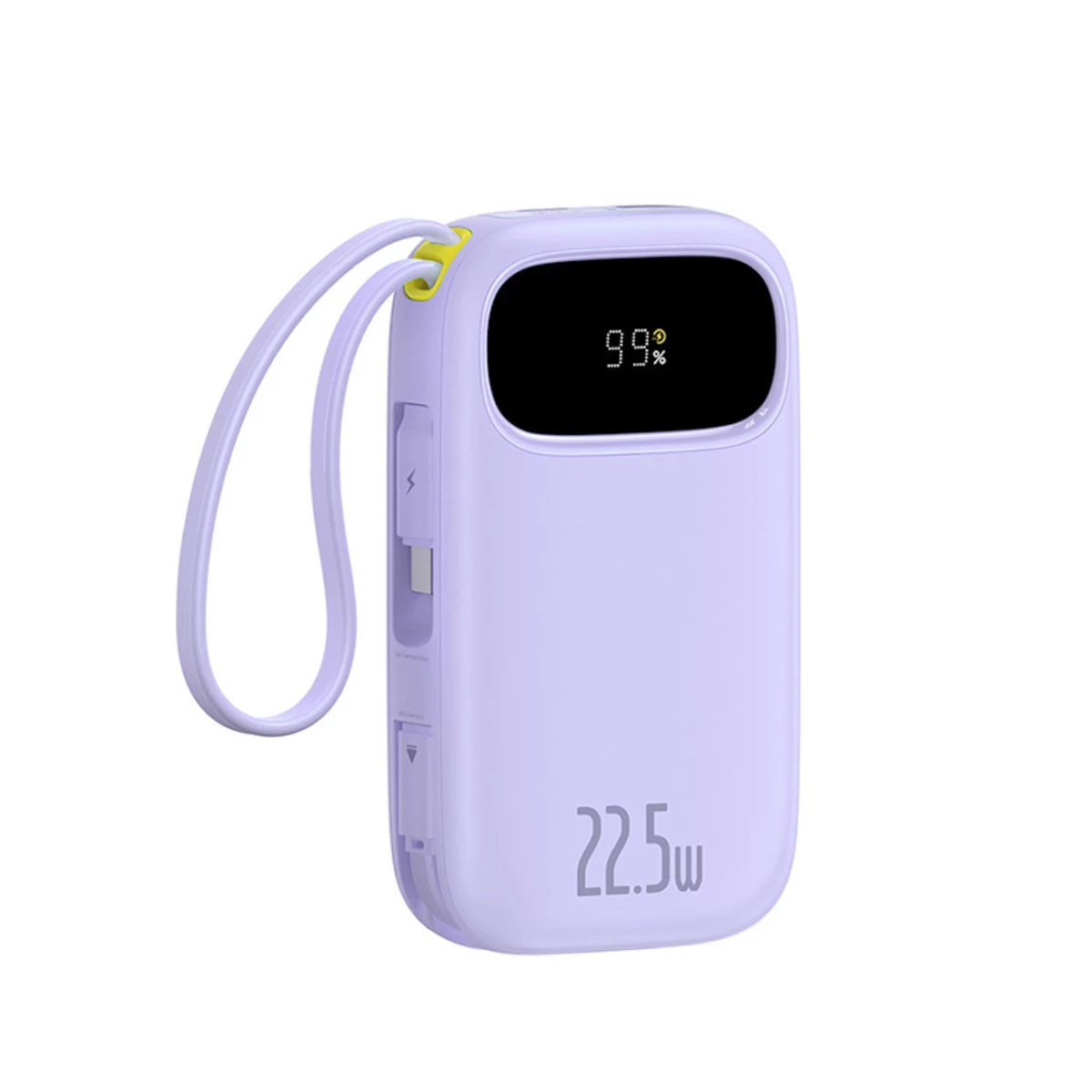 Powerbank 20000 Mah 22,5 W Su Ekranu Ir Laidu enerfill Fc21 Qpow 3 Ultra - Violetinės Spalvos