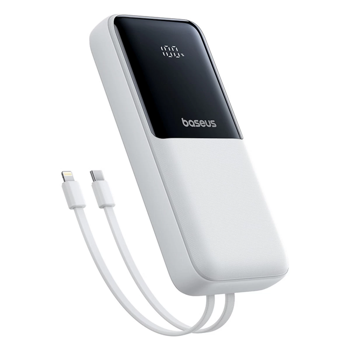 Powerbank 20000 Mah 22,5 W Usb-a Usb-c Su Integruotu Usb-c iphone Lightning Laidu - Baltas