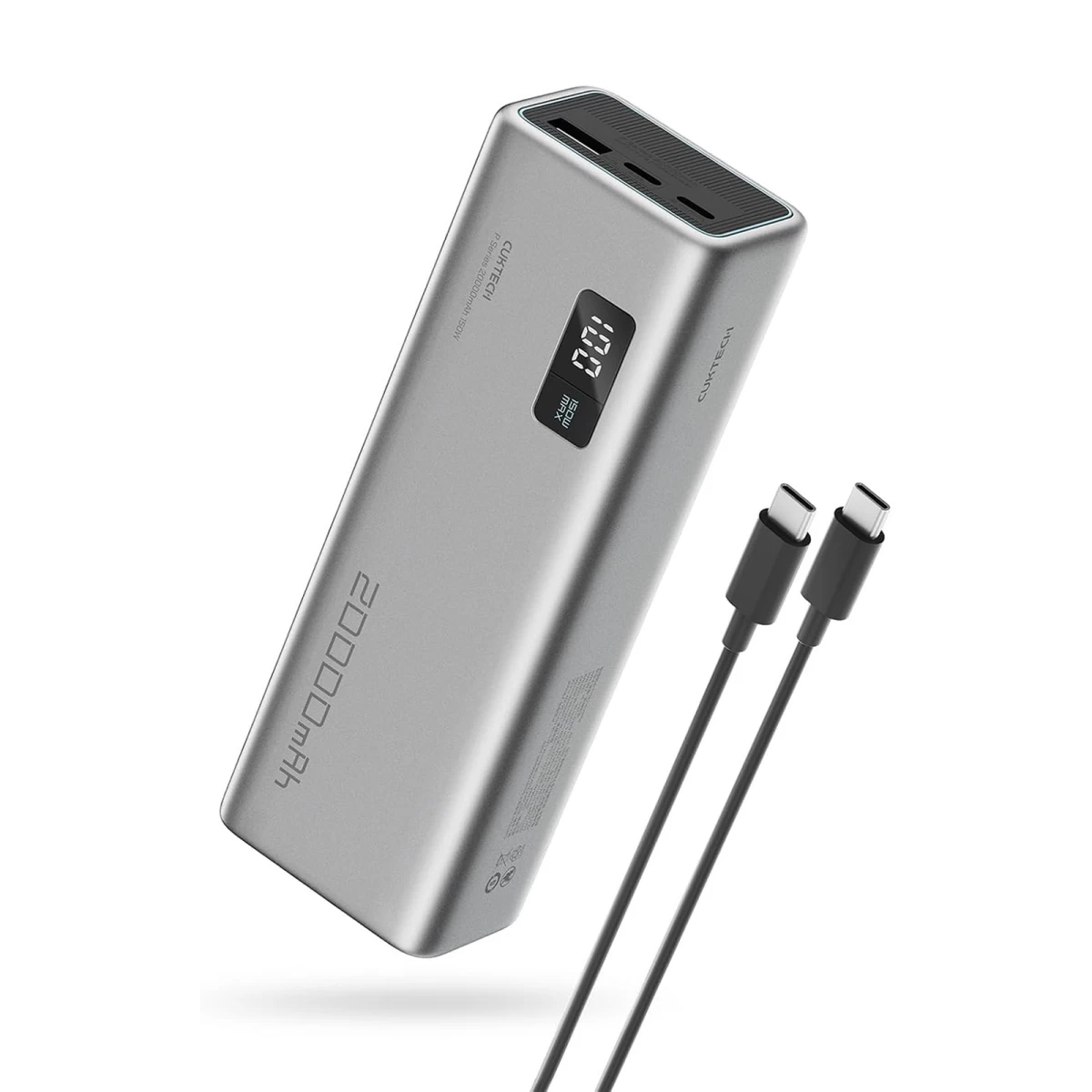 Powerbank 20000mah Usb-a Usb-c 150w - Pilkas