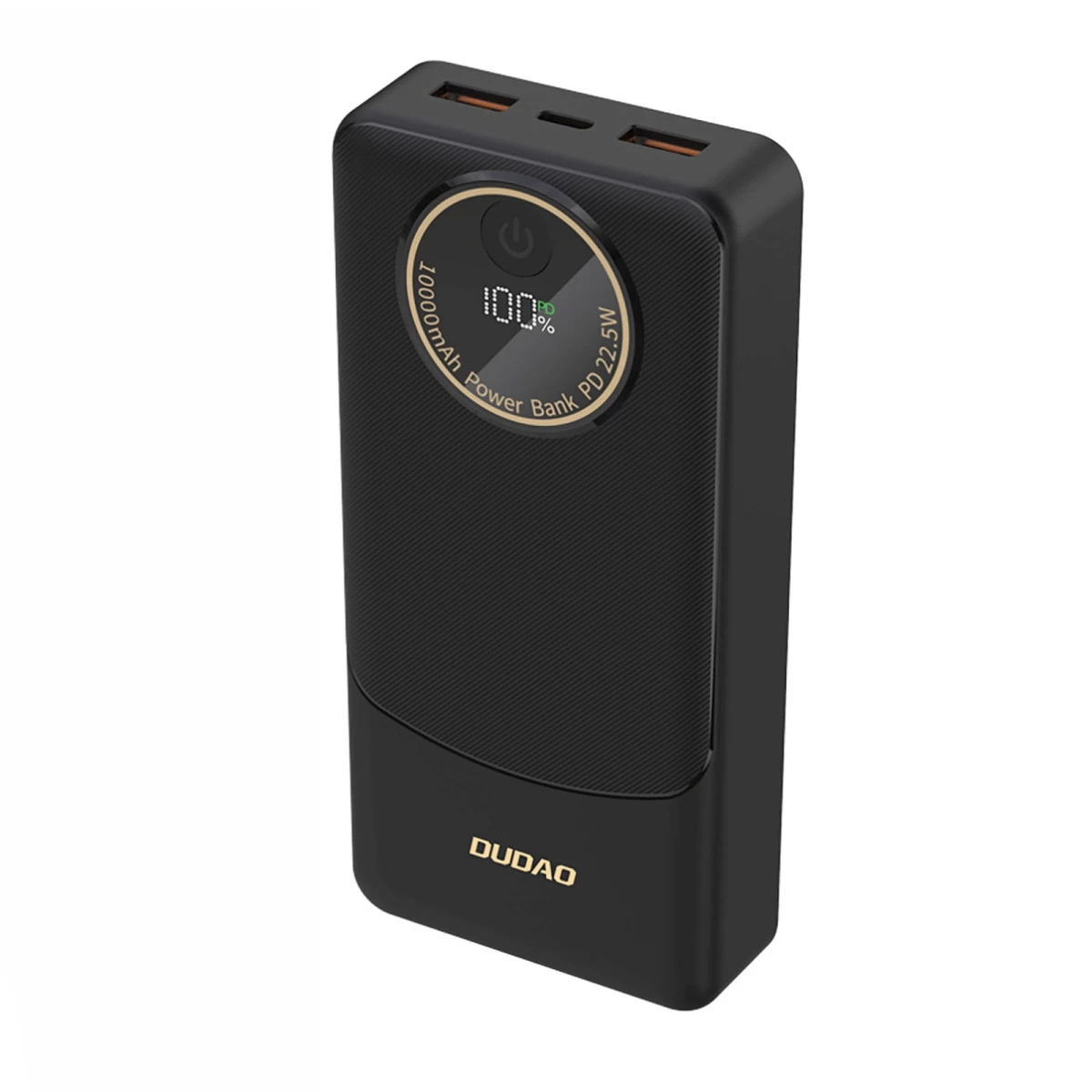 Powerbank 20000mah Usb-a Usb-c K12pro 22,5w Pd - Juodas