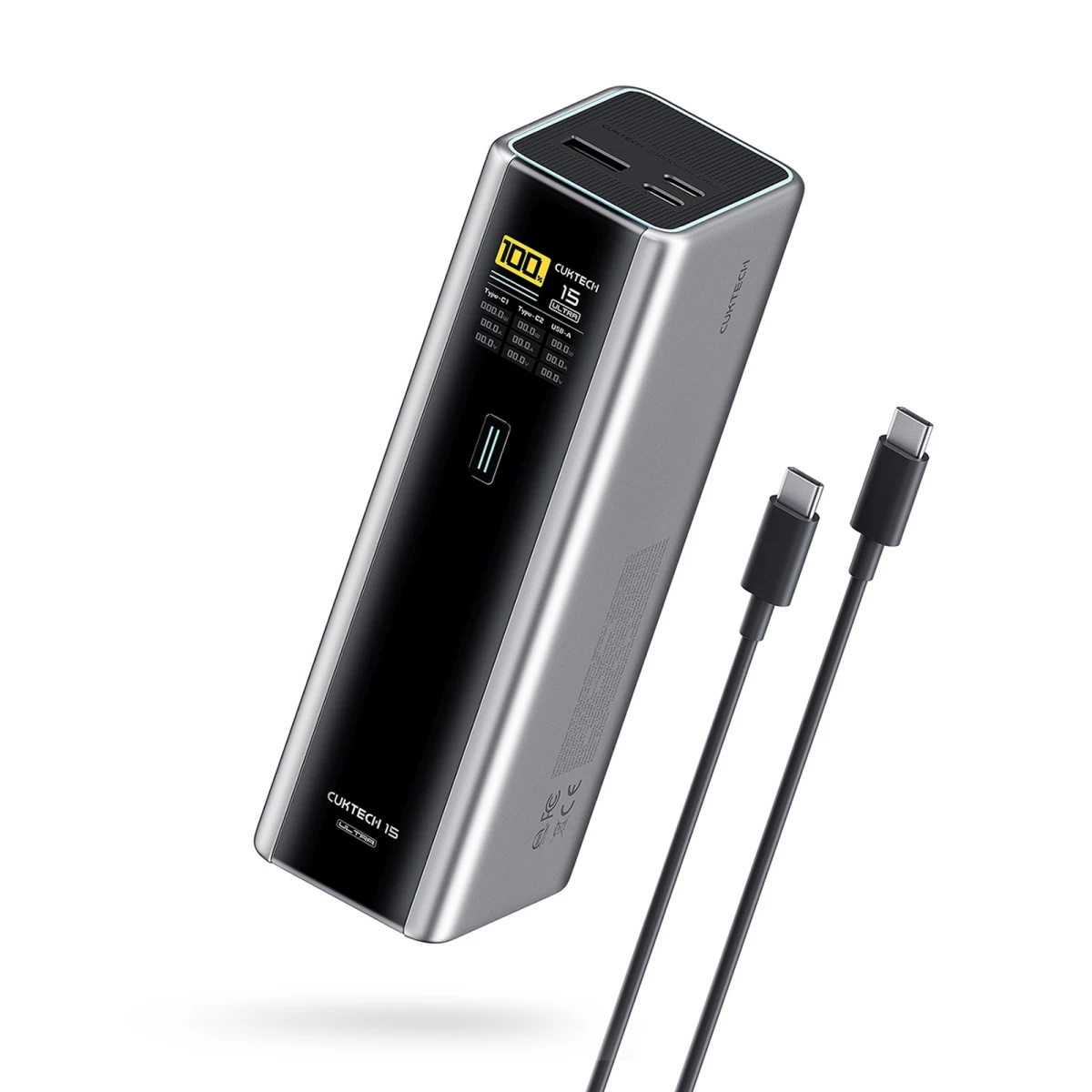 Powerbank 20000mah Usb-c Usb-a 210w - Pilkas