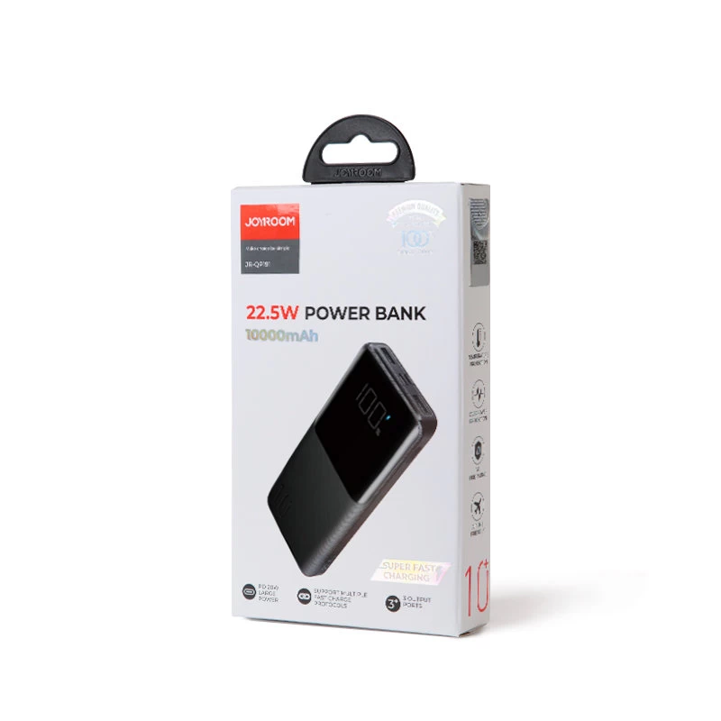 Powerbank 22.5w 10000mah Pd Qc3.0 Afc Juodas