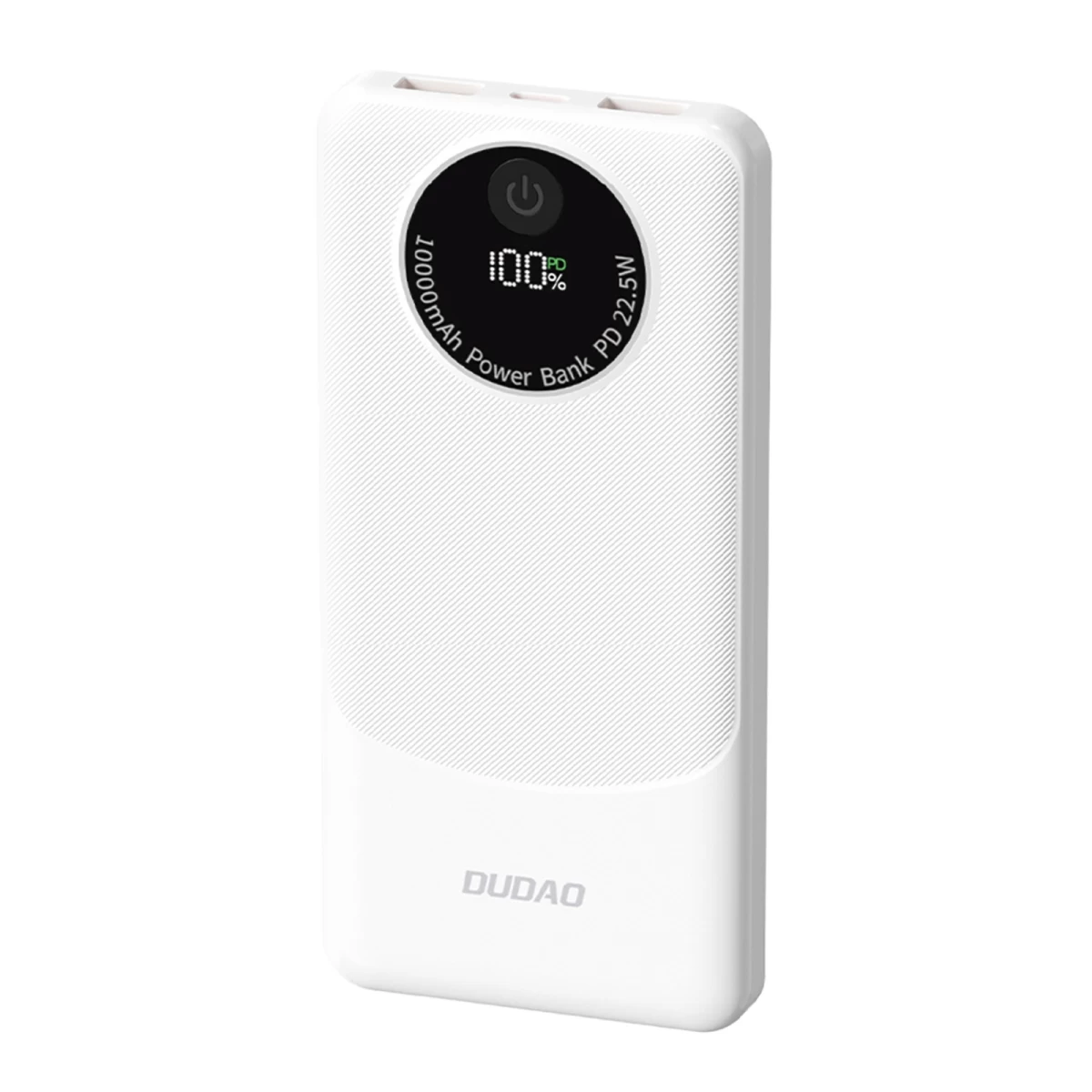 Powerbank K12 10000mah Usb-a Usb-c Pd 22,5w - Baltas