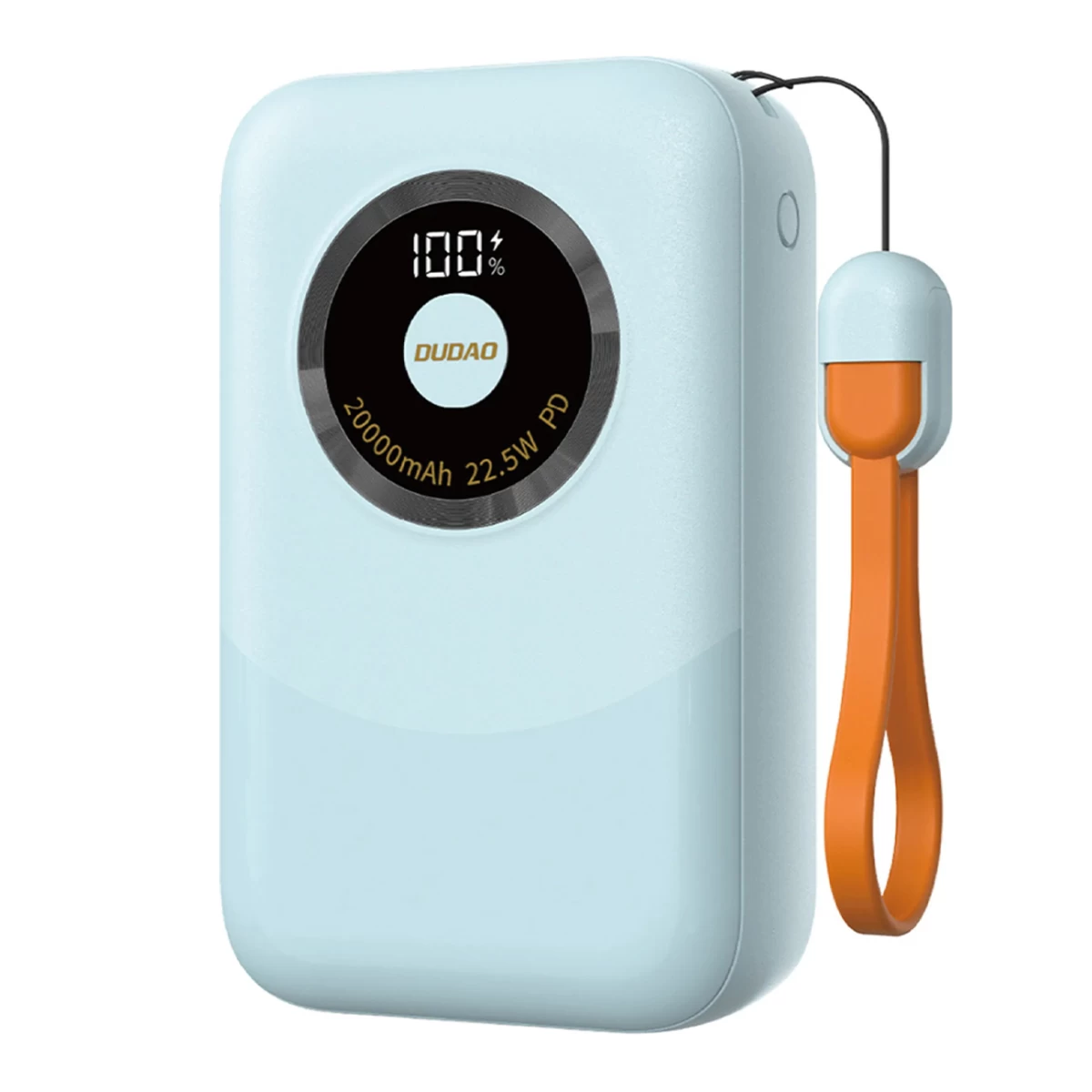 Powerbank K21 Mini 10000mah 22,5w Usb-a / Usb-c - Mėlynas